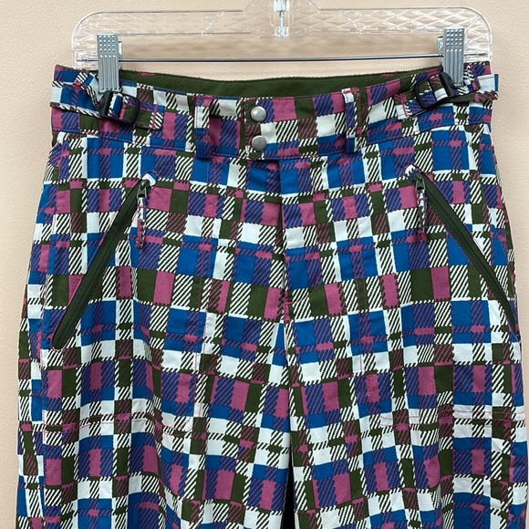 Girl's Boy's Columbia Geometric Snow Pants Ski Snowboard Multicolor Size 14/16 - Picture 2 of 15